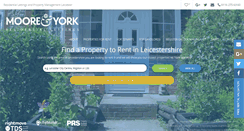 Desktop Screenshot of mooreandyorklettings.co.uk