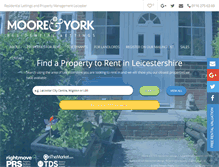 Tablet Screenshot of mooreandyorklettings.co.uk